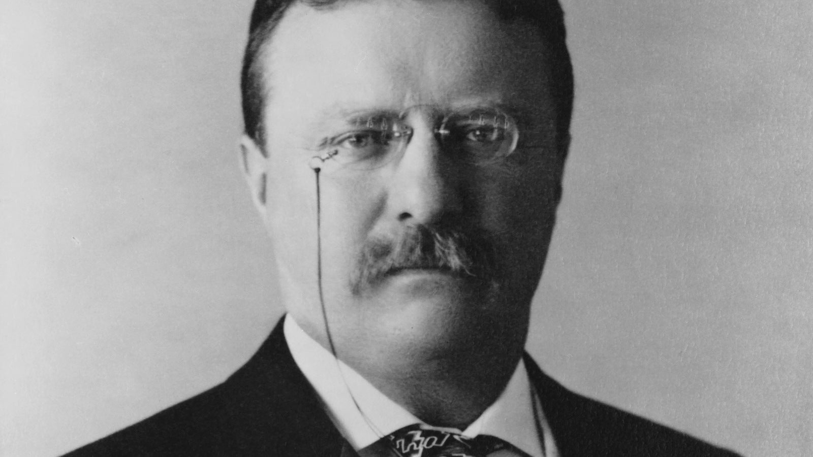 Theodore Roosevelt, 26th President of the United States, official portrait photograph 1904.