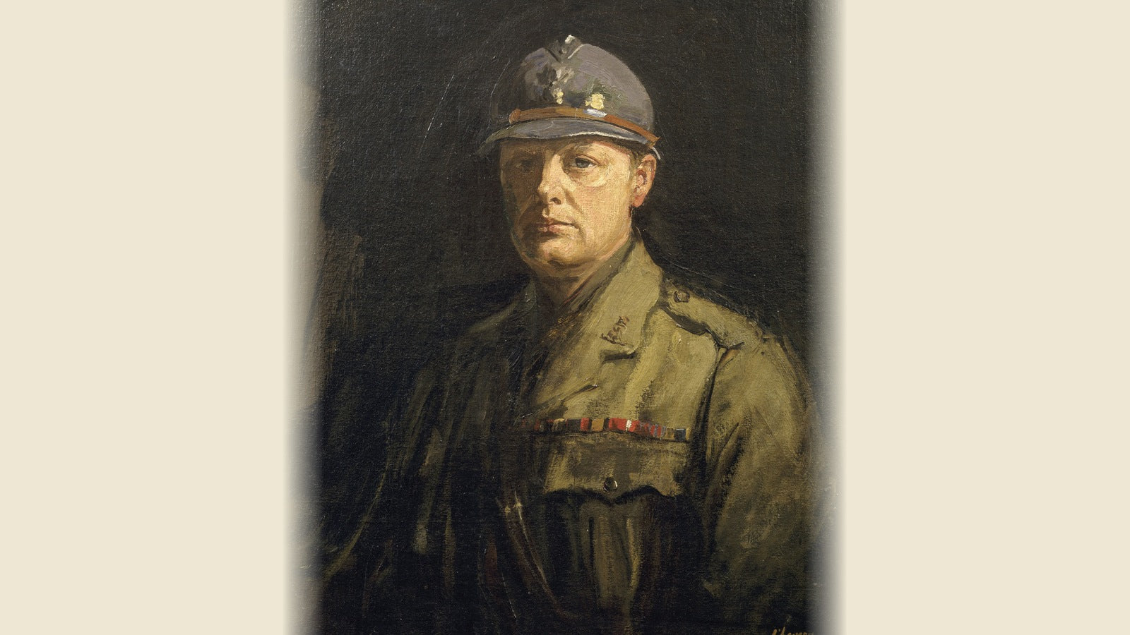 Winston Churchill, painted by John Lavery, 1916 — in uniform as Lieutenant Colonel of the 6th Royal Scots Fusiliers