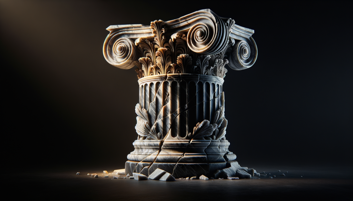 Ancient Stoic columns and ruins — ten verified Stoic philosophy quotes for daily life