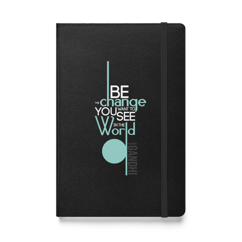be the change journal-gandhi quote
