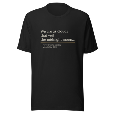 The Midnight Moon — P. Shelley Mutability T-Shirt