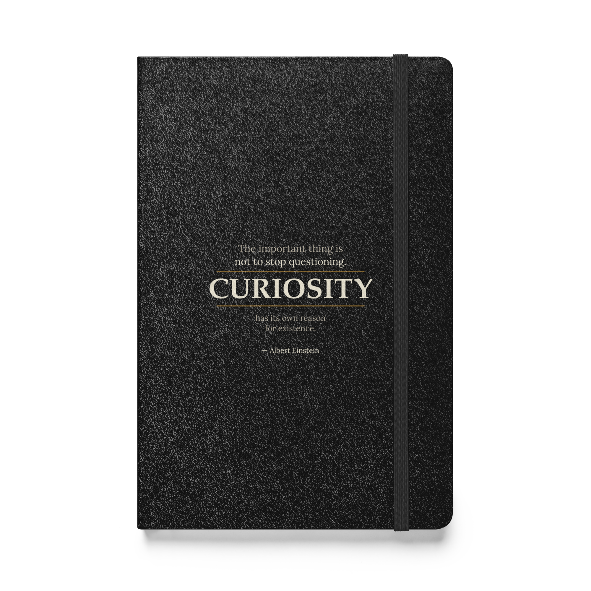The Curiosity Journal — Albert Einstein — Quoteiac Journal