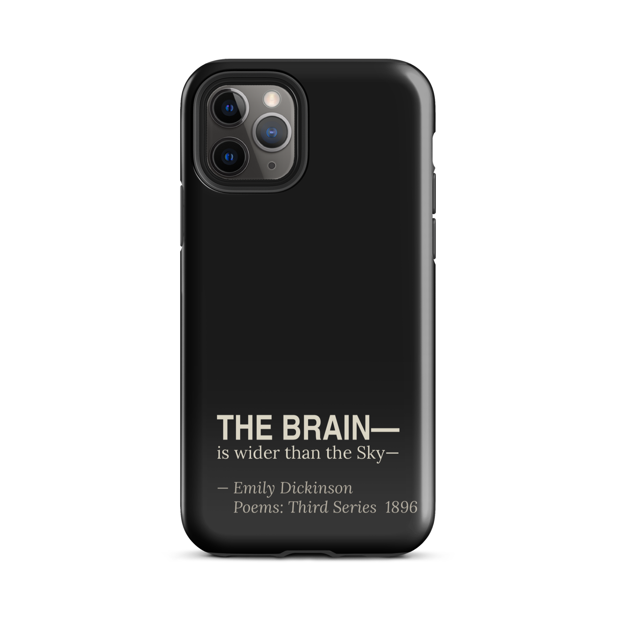 The Wider Sky Phone Case — Emily Dickinson