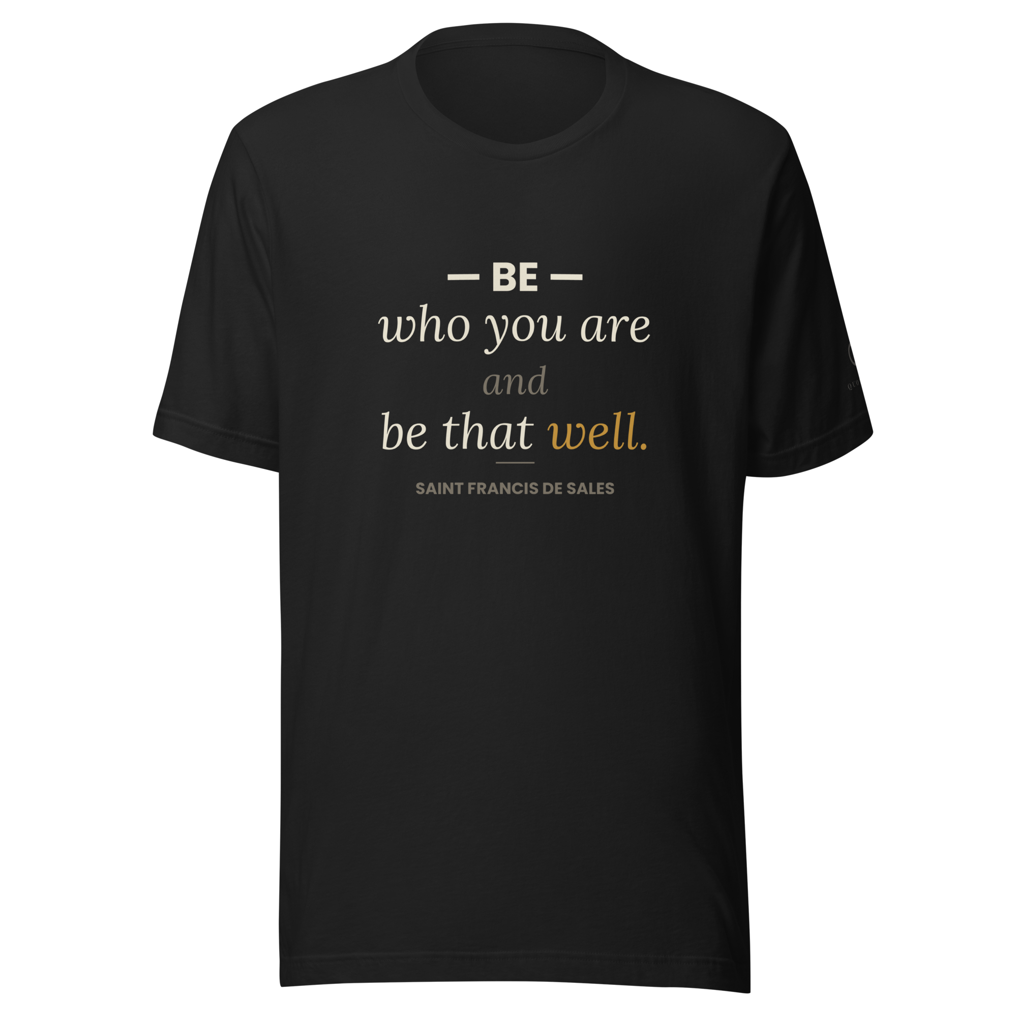 Be Who You Are Tee — Quoteiac literary quote Unisex Tee