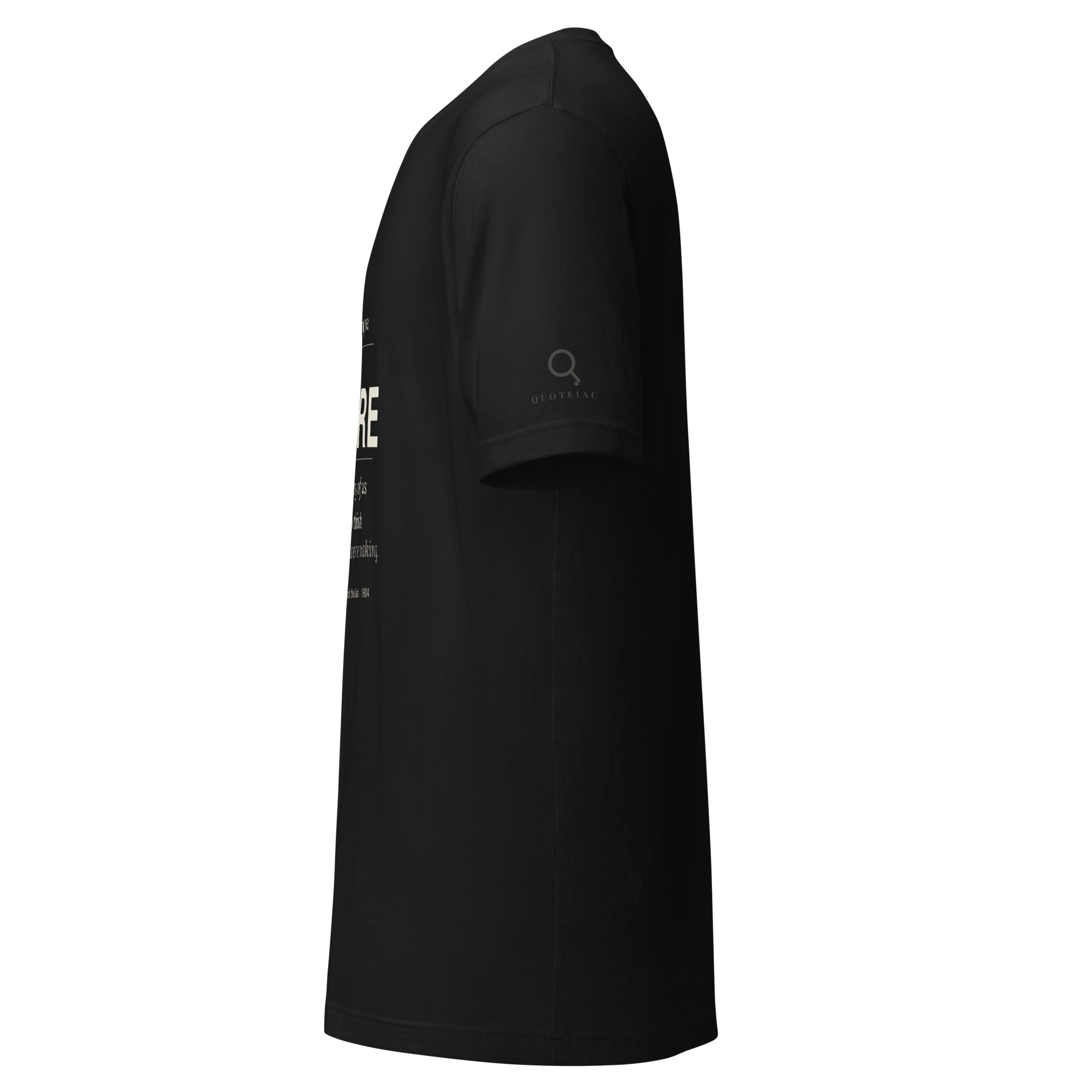 Future Tee detail view — Quoteiac T-Shirt