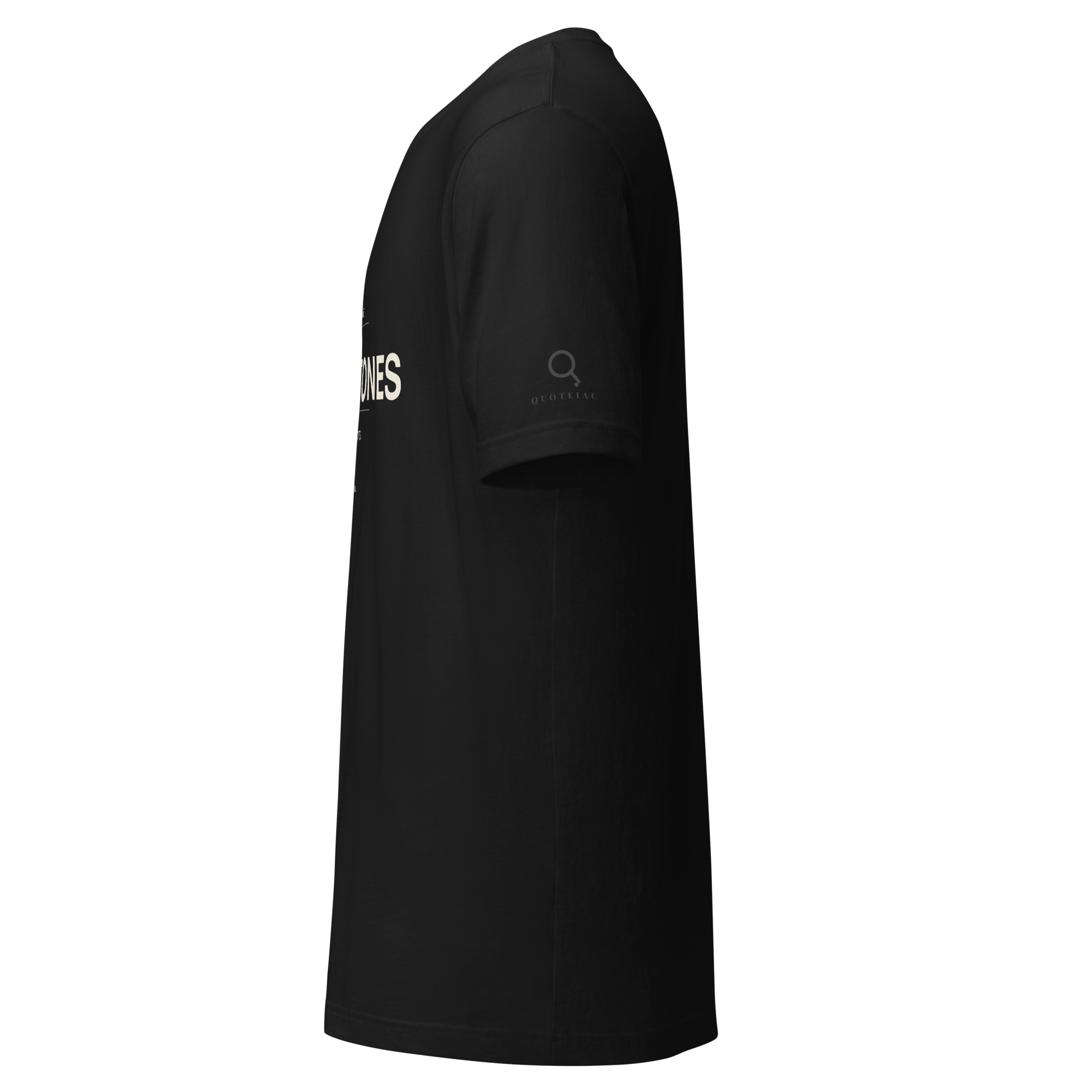 Touchstones Tee detail view — Quoteiac T-Shirt