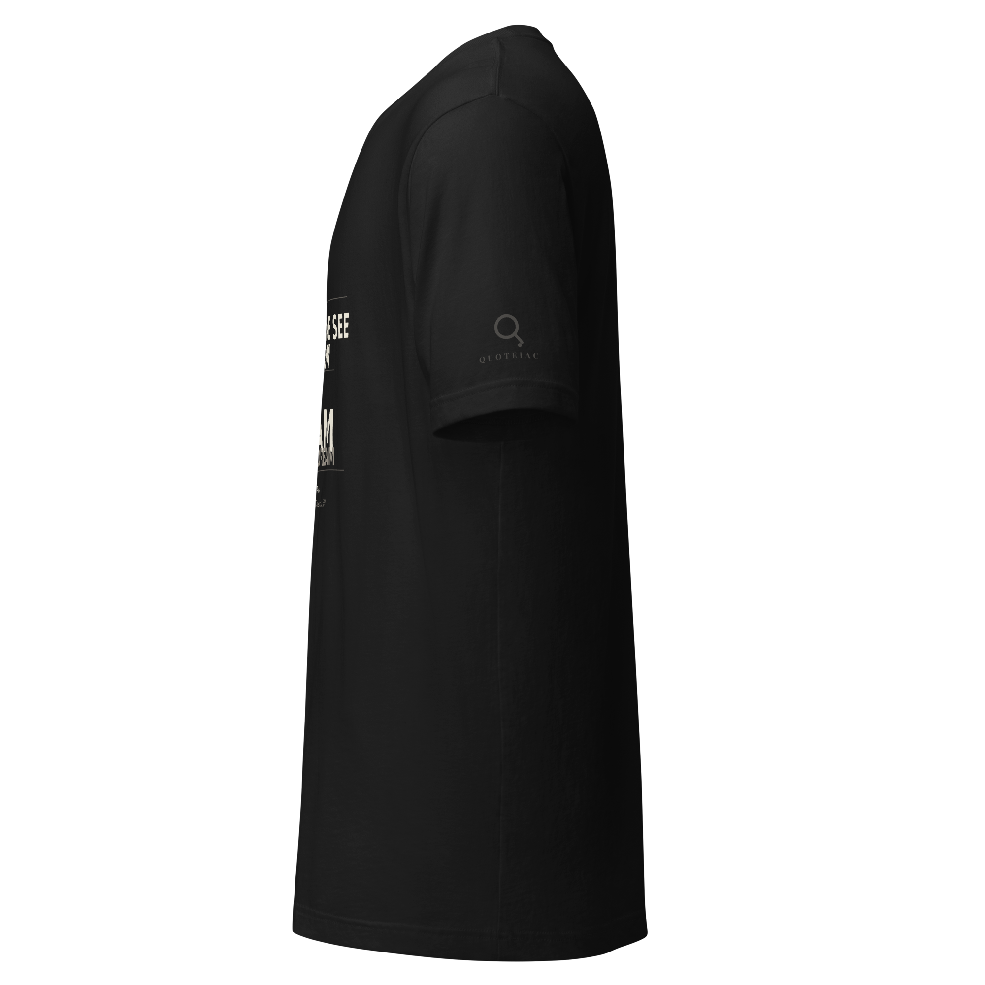 Dream within a Dream Tee detail view — Quoteiac T-Shirt