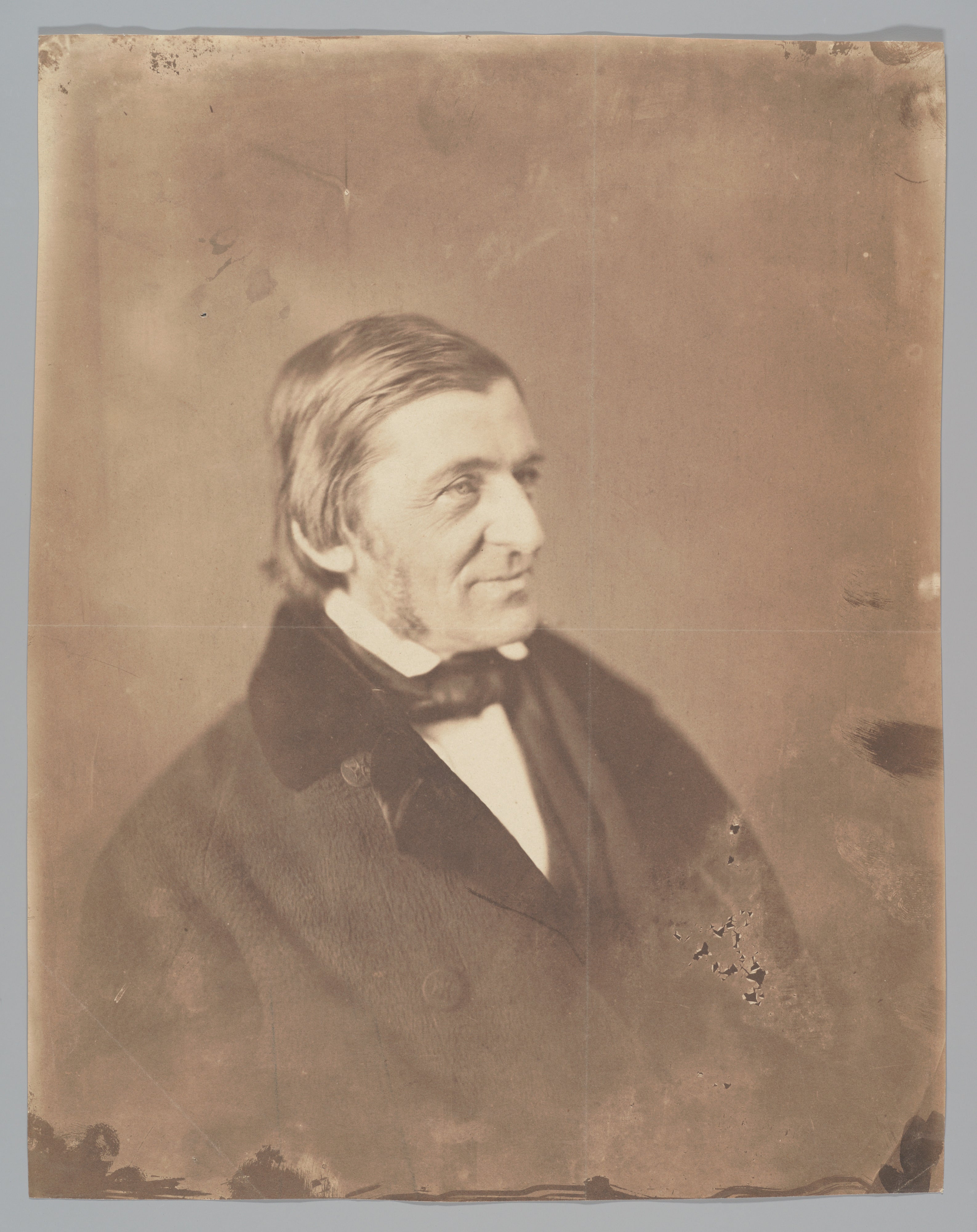 Ralph Waldo Emerson portrait — Metropolitan Museum of Art
