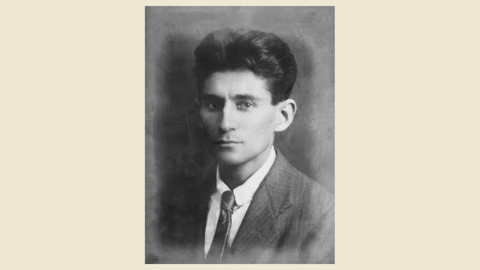 Franz Kafka portrait, 1917 — author of The Trial and The Metamorphosis