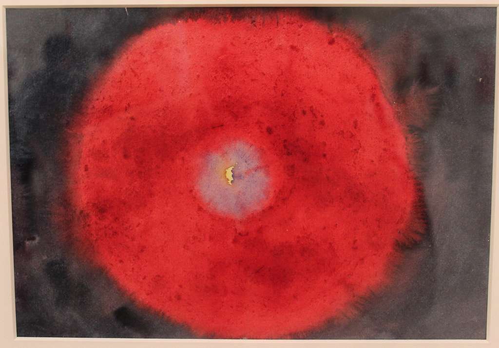 Hilma af Klint Birch. From the series "On the Viewing of Flowers and Trees", painted 1922. From an exhibition at Moderna Museet, Stockholm.