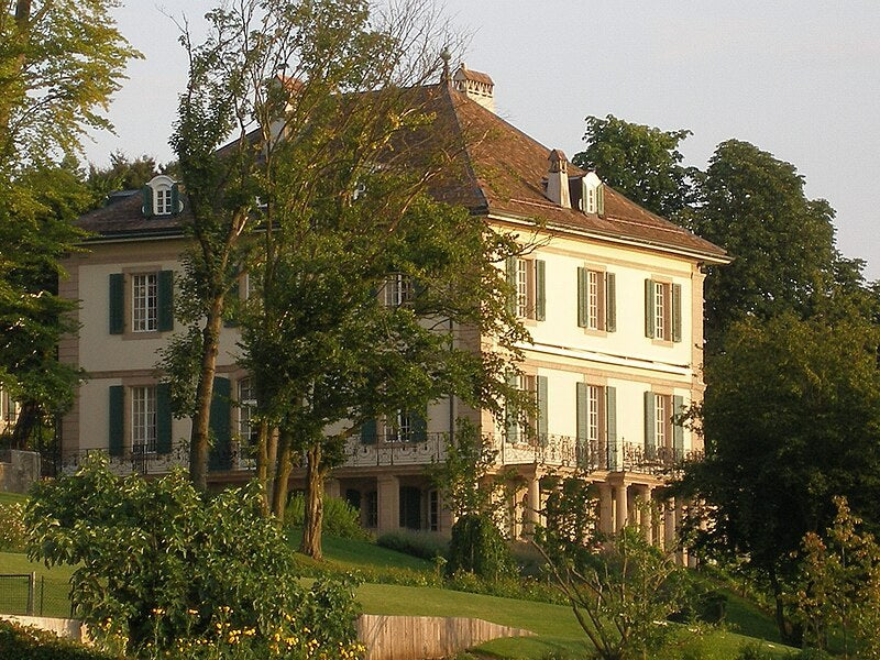 Villa Diodati, Lake Geneva, Switzerland — where Mary Shelley conceived Frankenstein during the summer of 1816