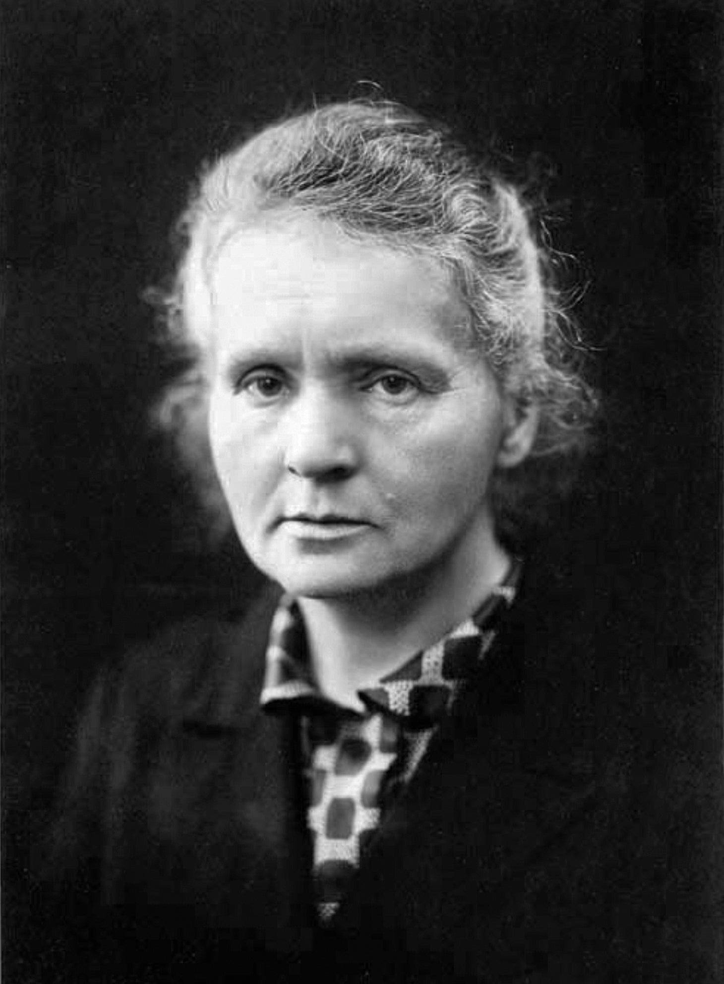 Marie Curie — portrait photograph circa 1920