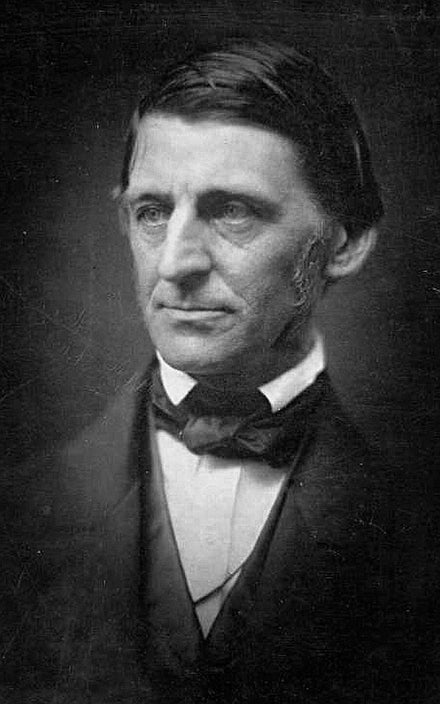 Ralph Waldo Emerson, portrait, c. 1857