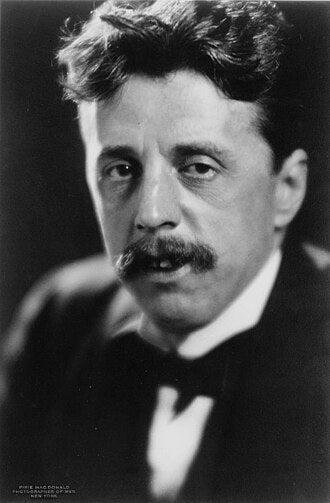 Arnold Bennett portrait