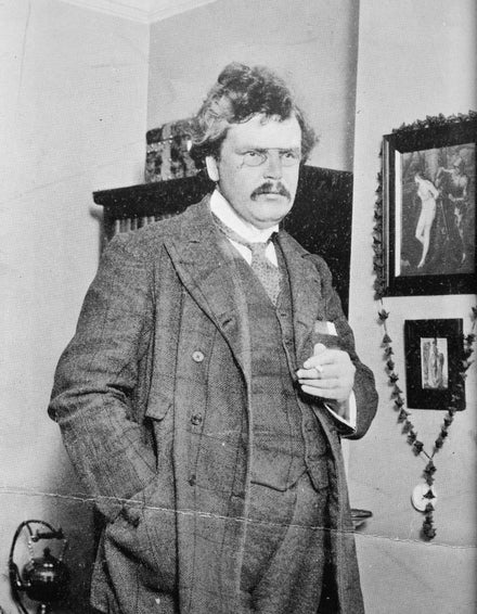 G.K. Chesterton portrait