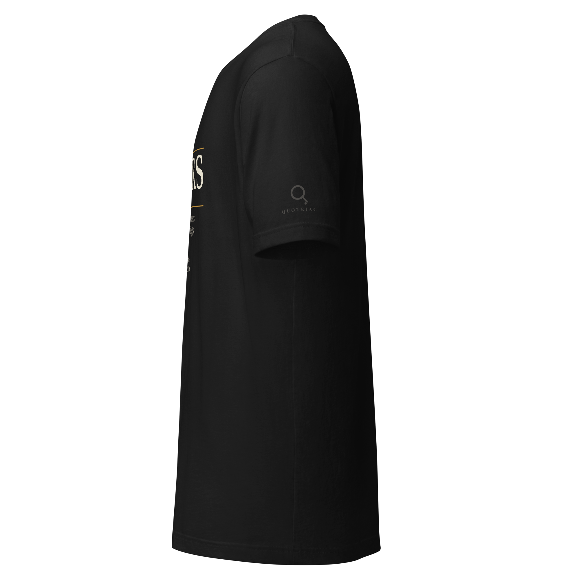 Soar High Tee — William Blake — literary apparel — side view