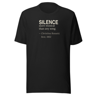 The Silence — Rossetti Dark Romanticism T-Shirt