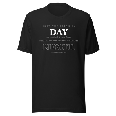 The Waking Dream — Poe Dark Romanticism T-Shirt