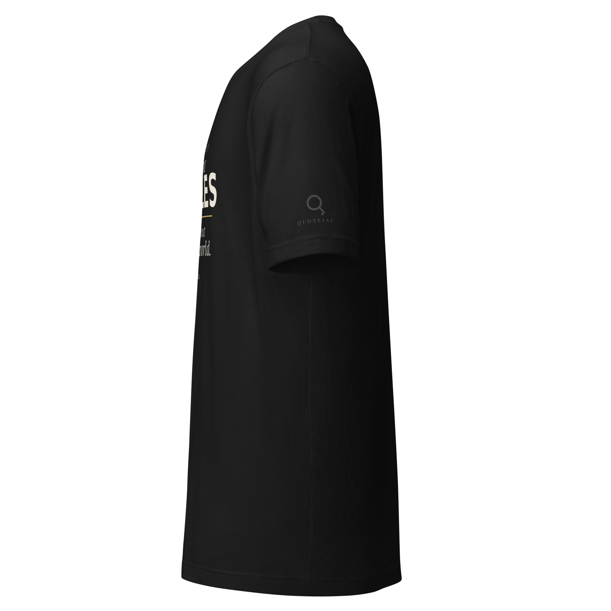 Widening Circles Tee — Rainer Maria Rilke — Quoteiac detail view T-Shirt