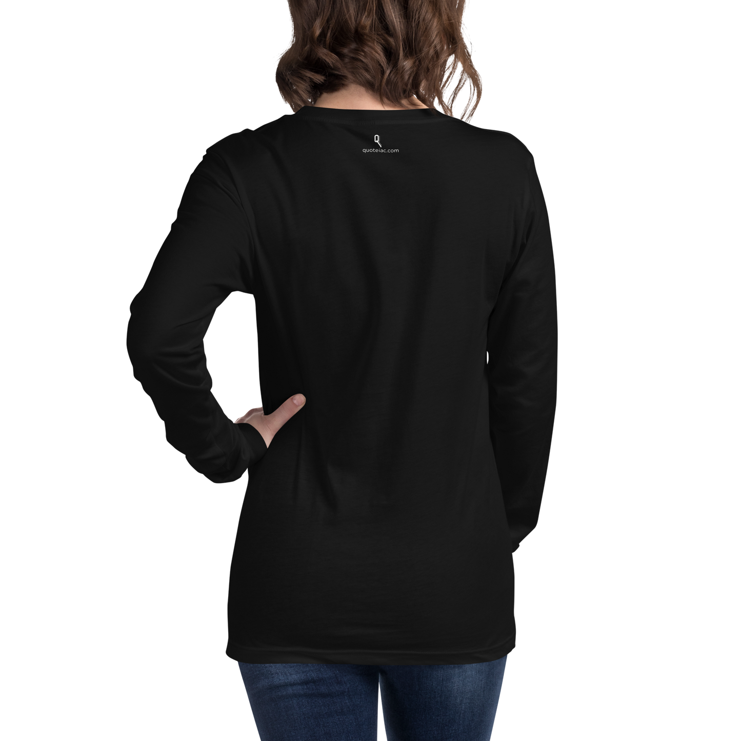 long sleeve t-shirt back print