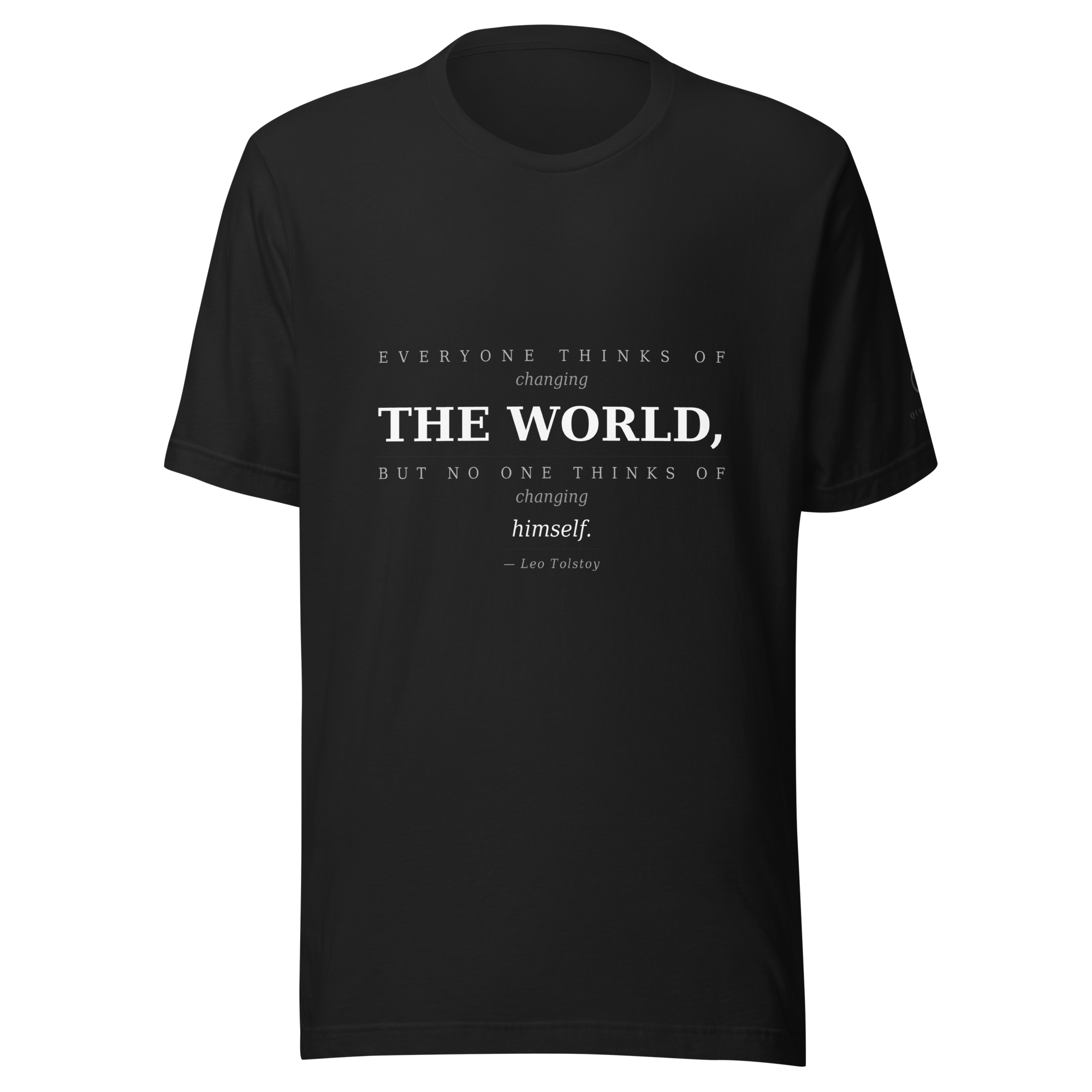 The Mirror Tee — Quoteiac literary quote T-Shirt